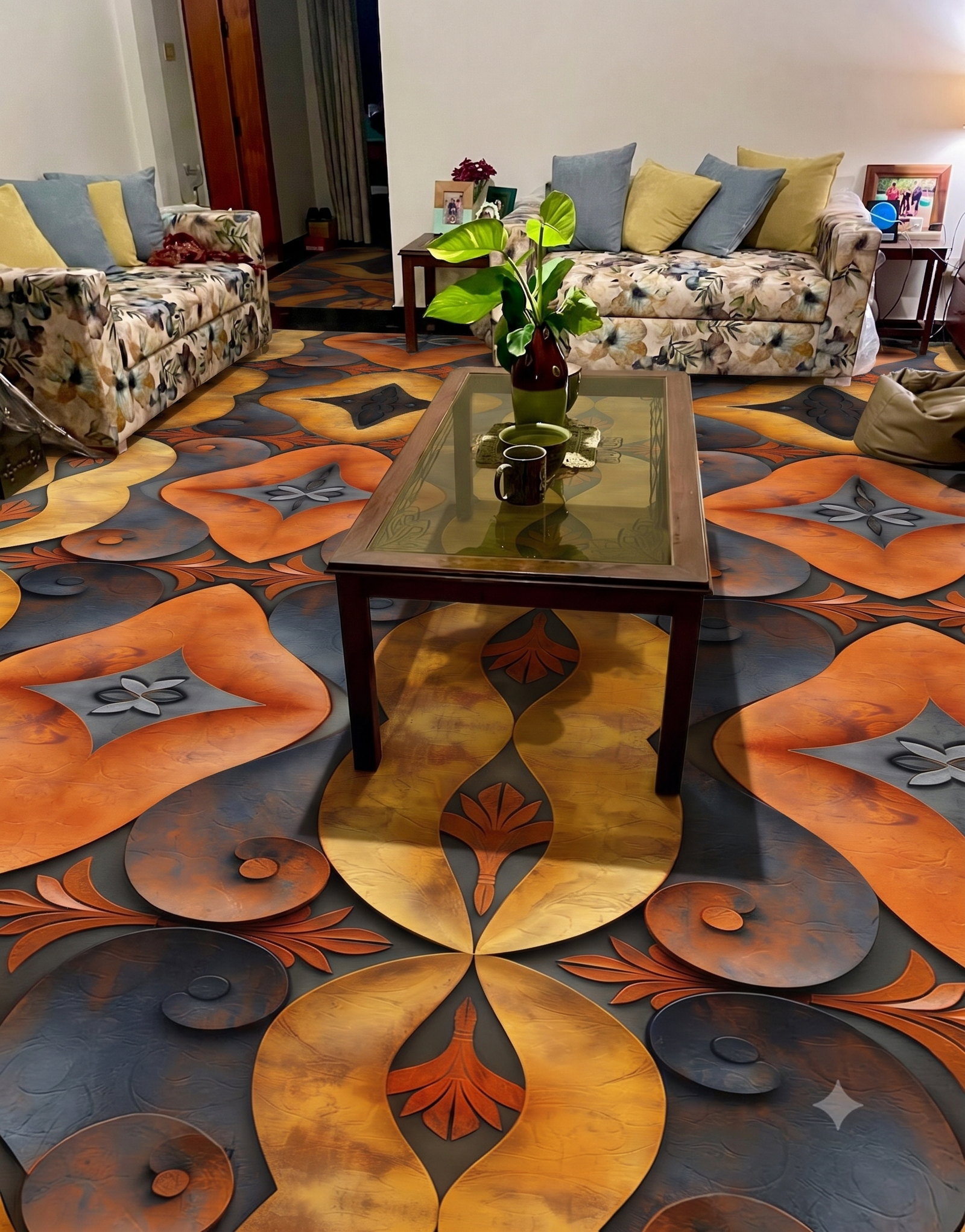 Premium carpet interior